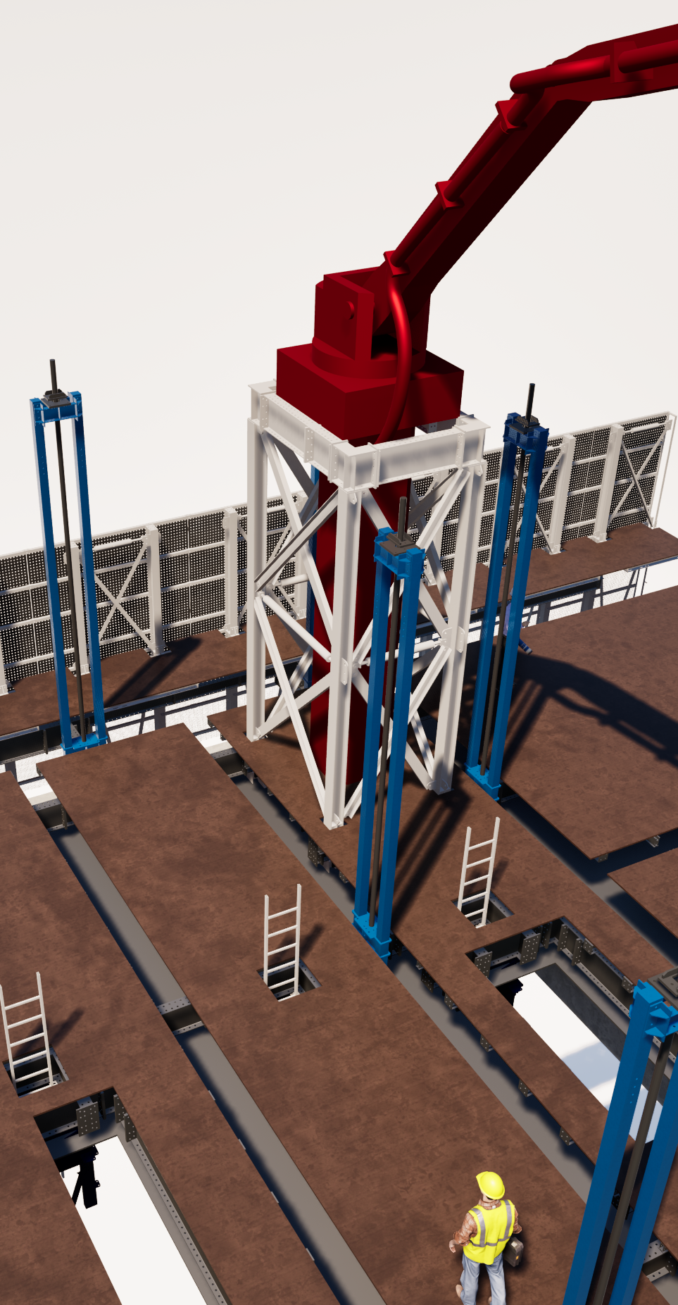 T1-Series top deck view